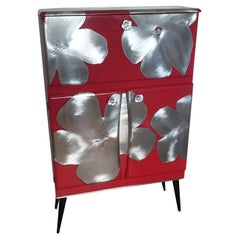 Kate Noakes 'Poppy''  Cocktail Cabinet  in red