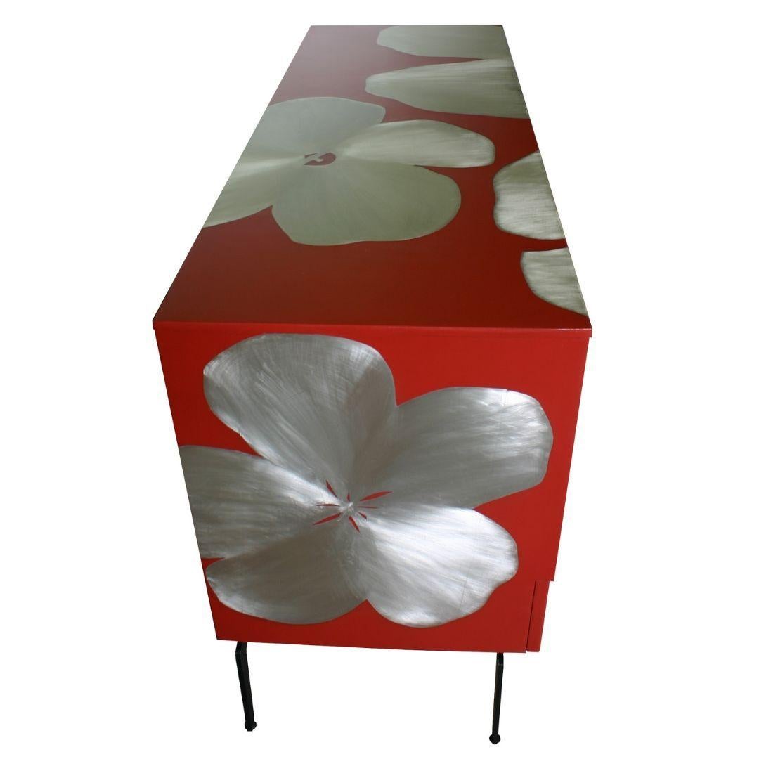 Polished Kate Noakes 'Poppy' Sideboard For Sale