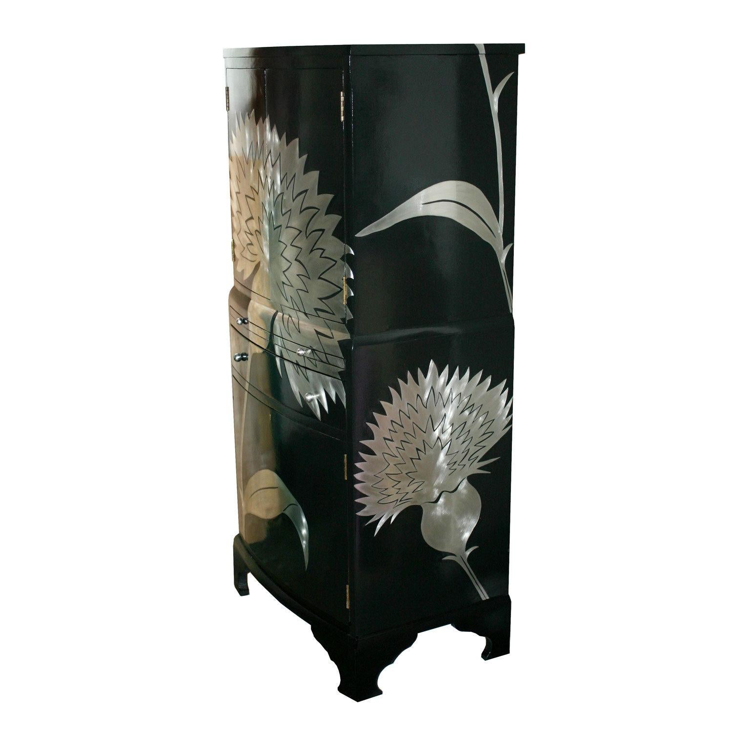 Modern Kate Noakes 'Thistle'  cocktail cabinet For Sale