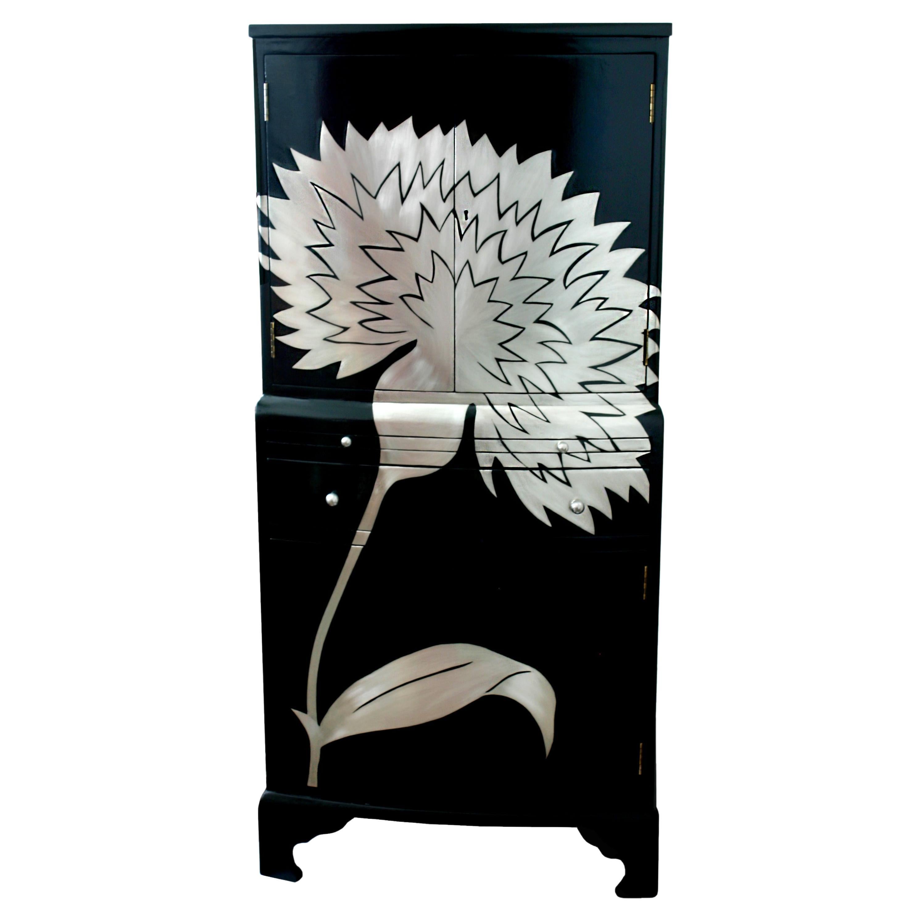 Kate Noakes 'Thistle'  cocktail cabinet For Sale