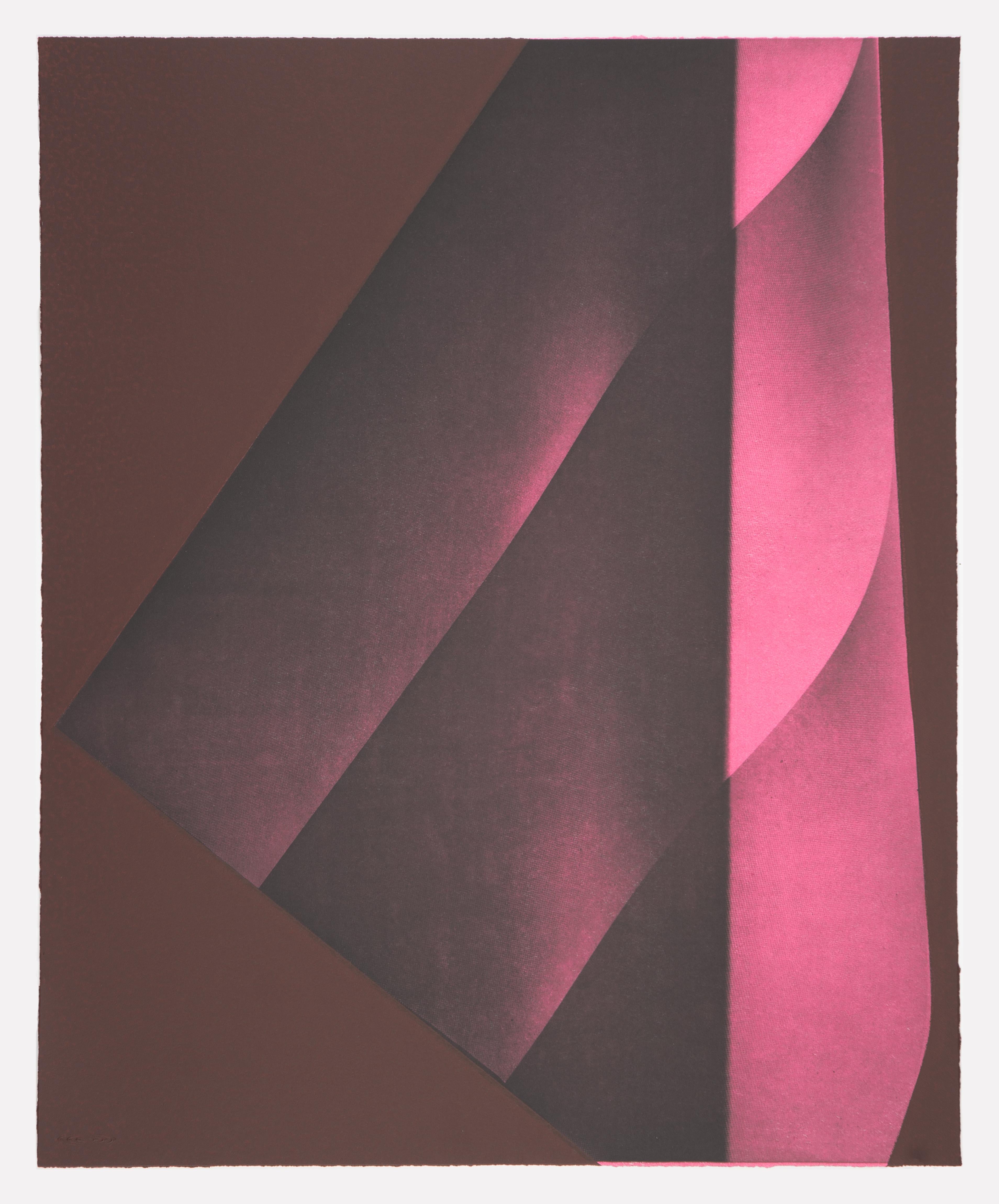 Kate Petley Abstract Print – Markierung #5