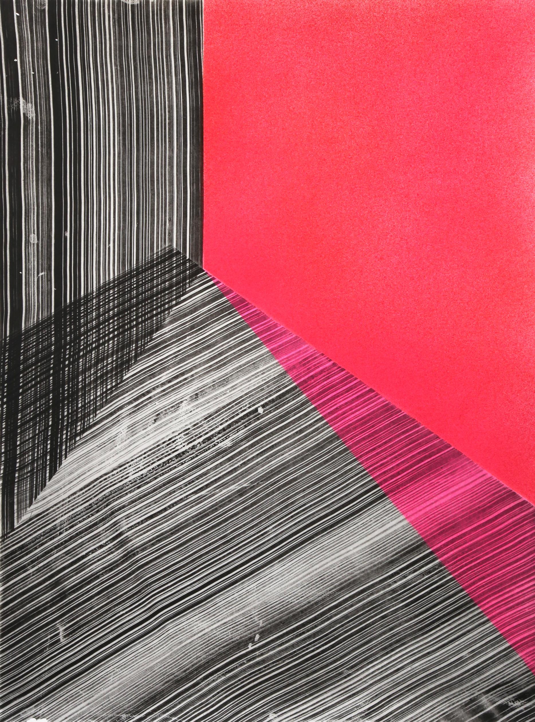 Kate Petley Abstract Print - Replay 2