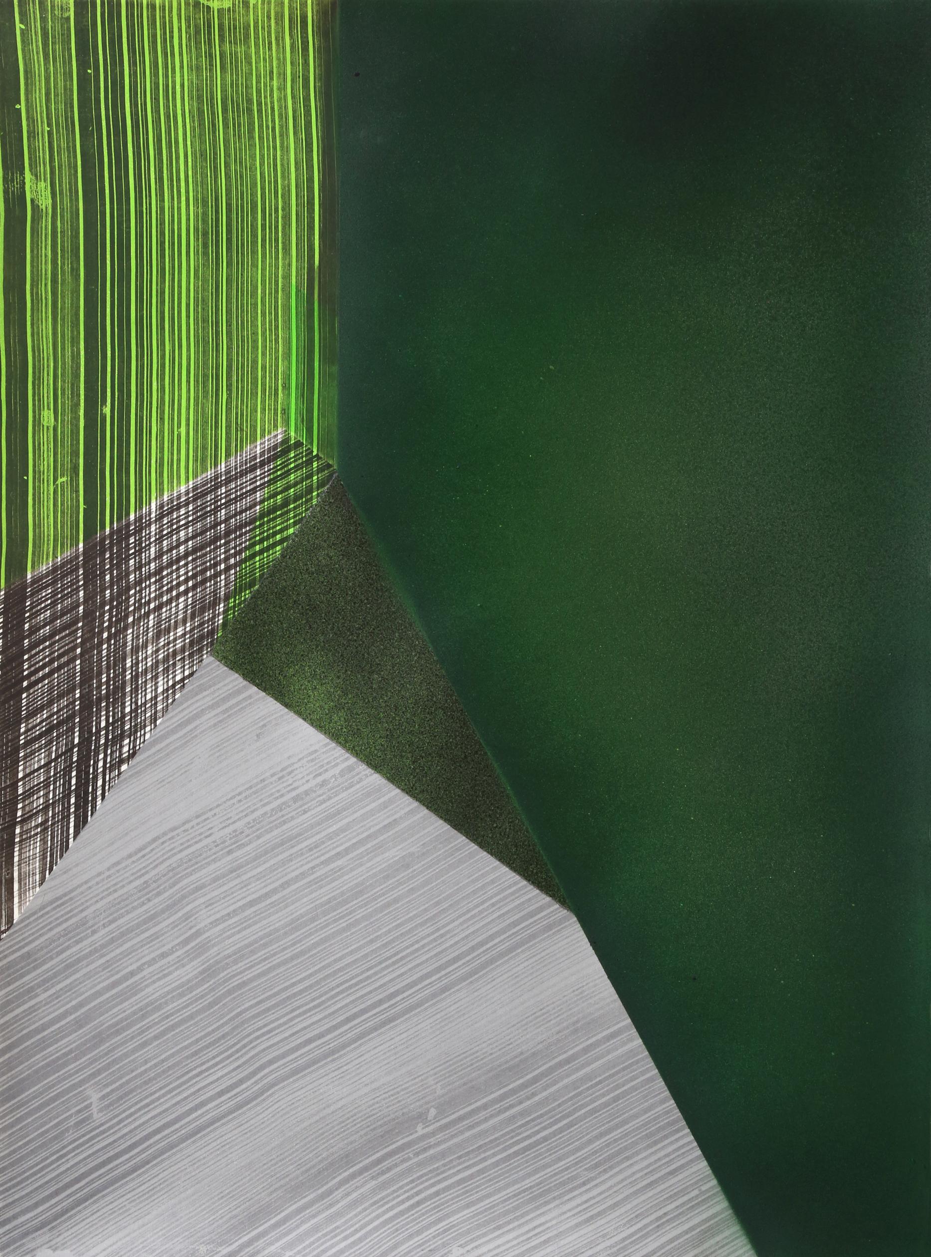Kate Petley Abstract Print - Replay 5
