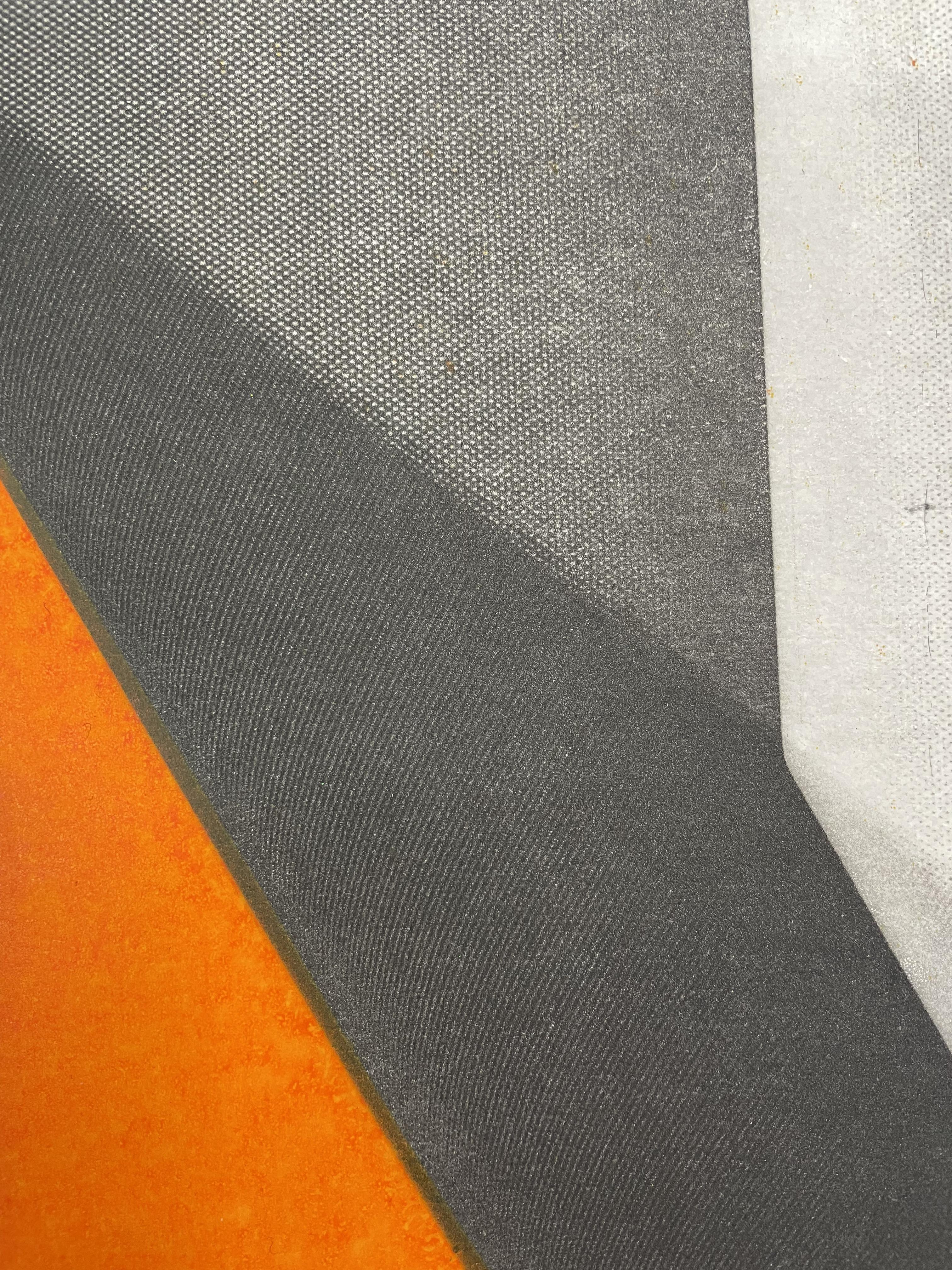 Signal n° 8 - Orange Abstract Photograph par Kate Petley