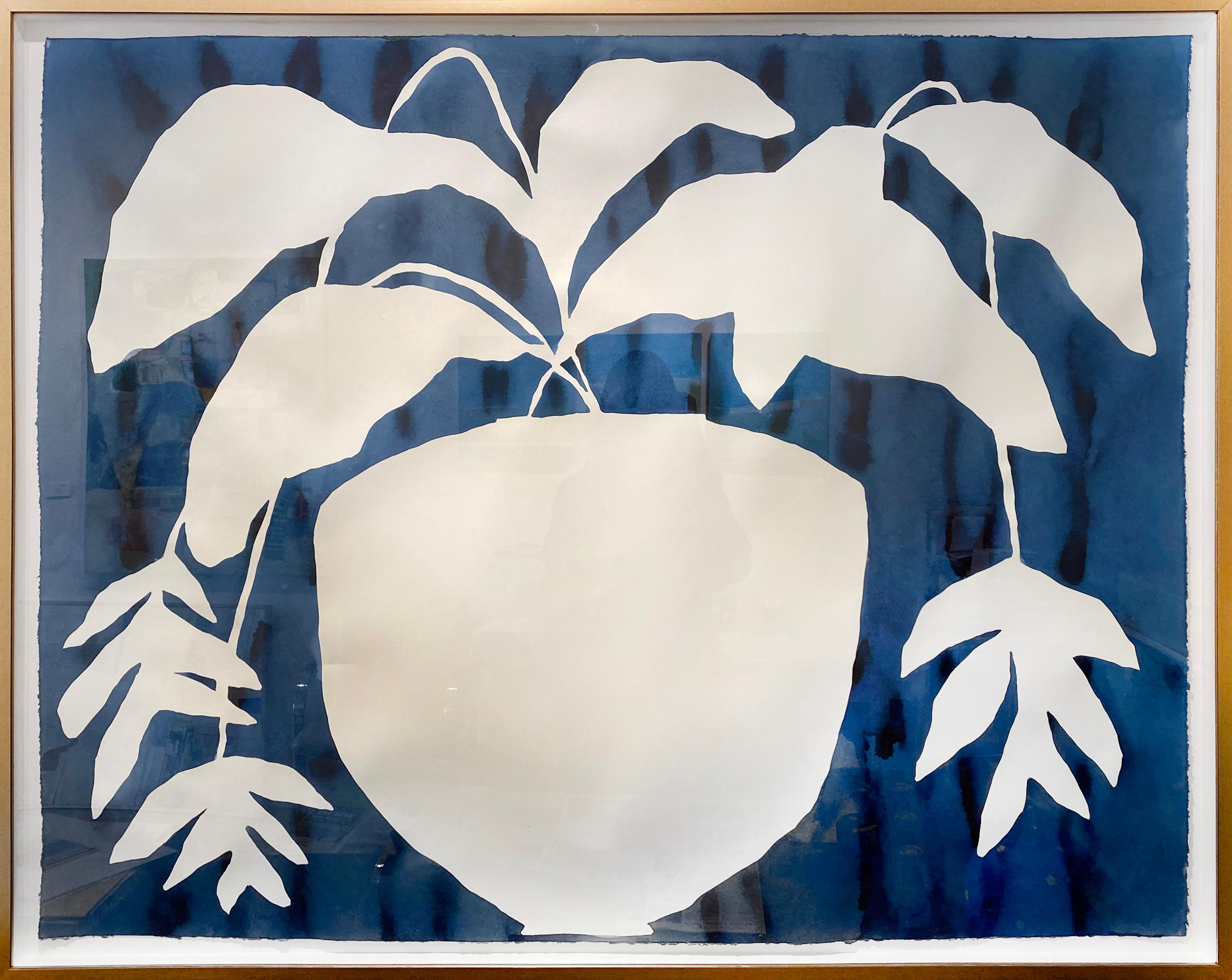 Botanical Ink and Watercolor Painting by Kate Roebuck 'On The Table' 3