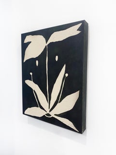 Botanical-Tinte- und Aquarellgemälde von Kate Roebuck „Smileyz“