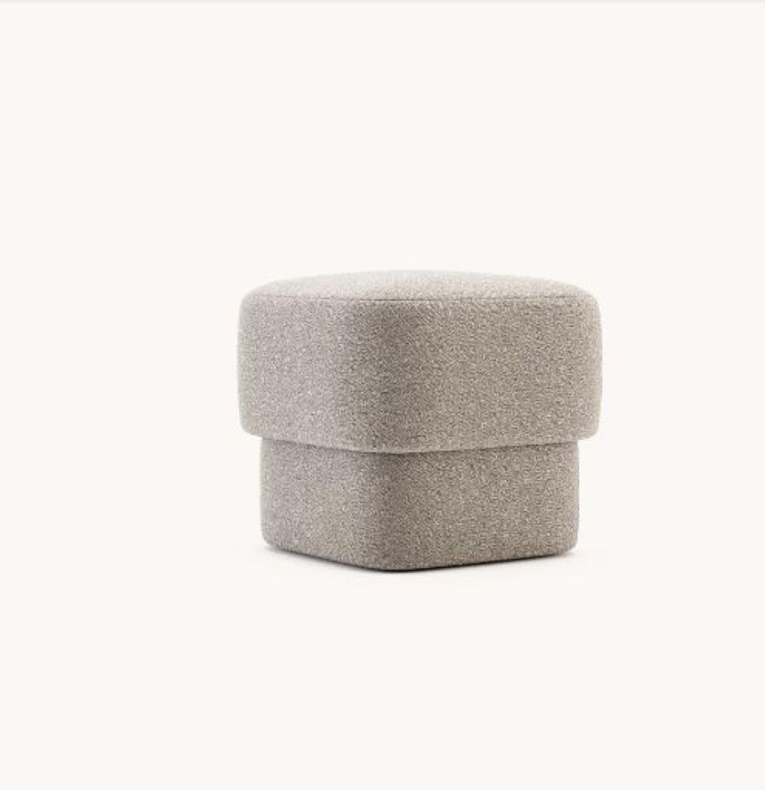 Kate S Pouf by Domkapa
Materials: Velvet, Upholstery.
Dimensions: W 48 x D 48 x H 45 cm. 
Also available in different materials. Please contact us.

Fully upholstered, Kate pouf is the ultimate comfortable experience to be added to any project.