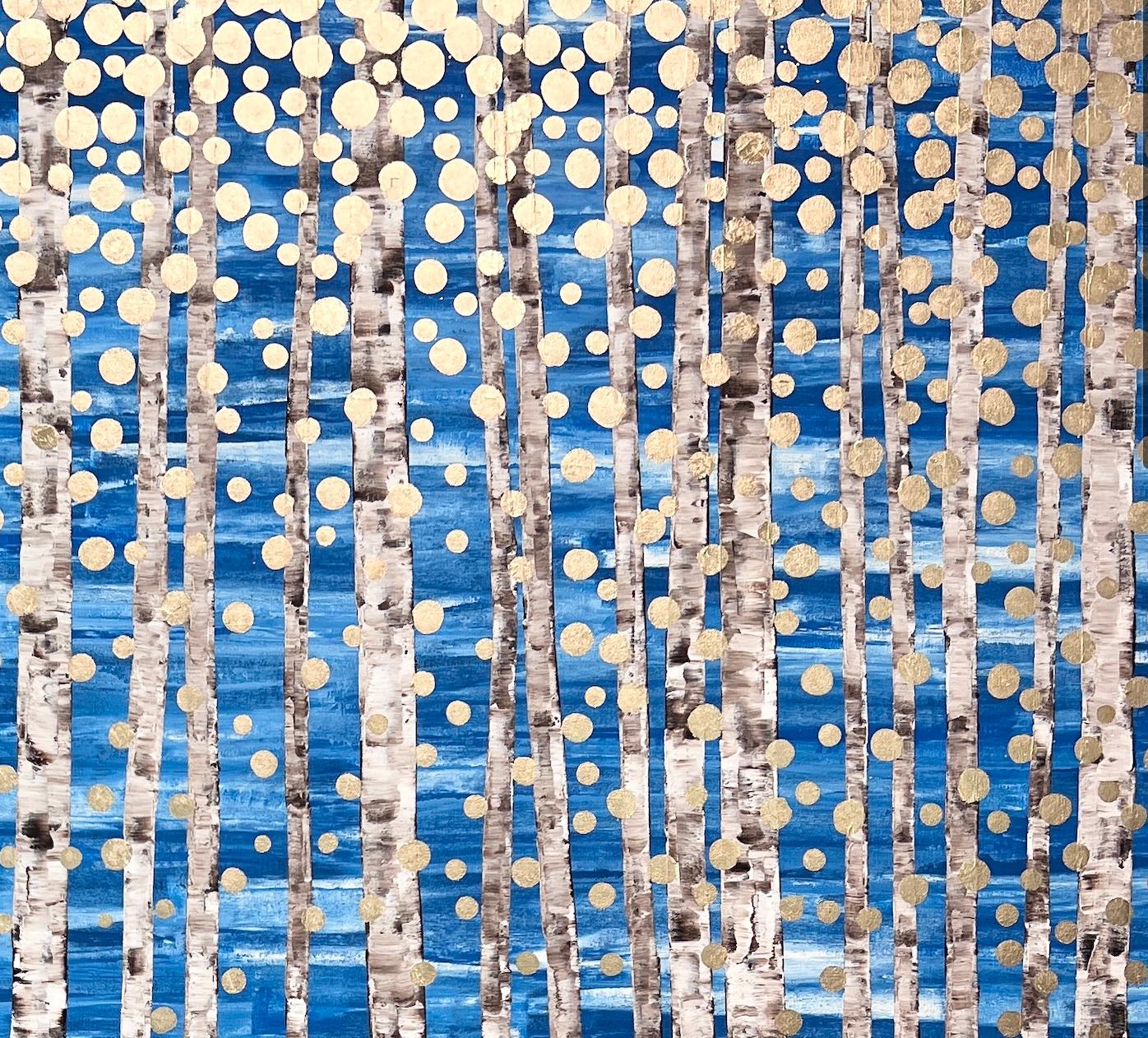 Sempre 4798 - Painting Contemporaneo di Kate Salenfriend