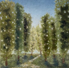 Always in my Dream-original abstract landscape oil painting- modern Artwork