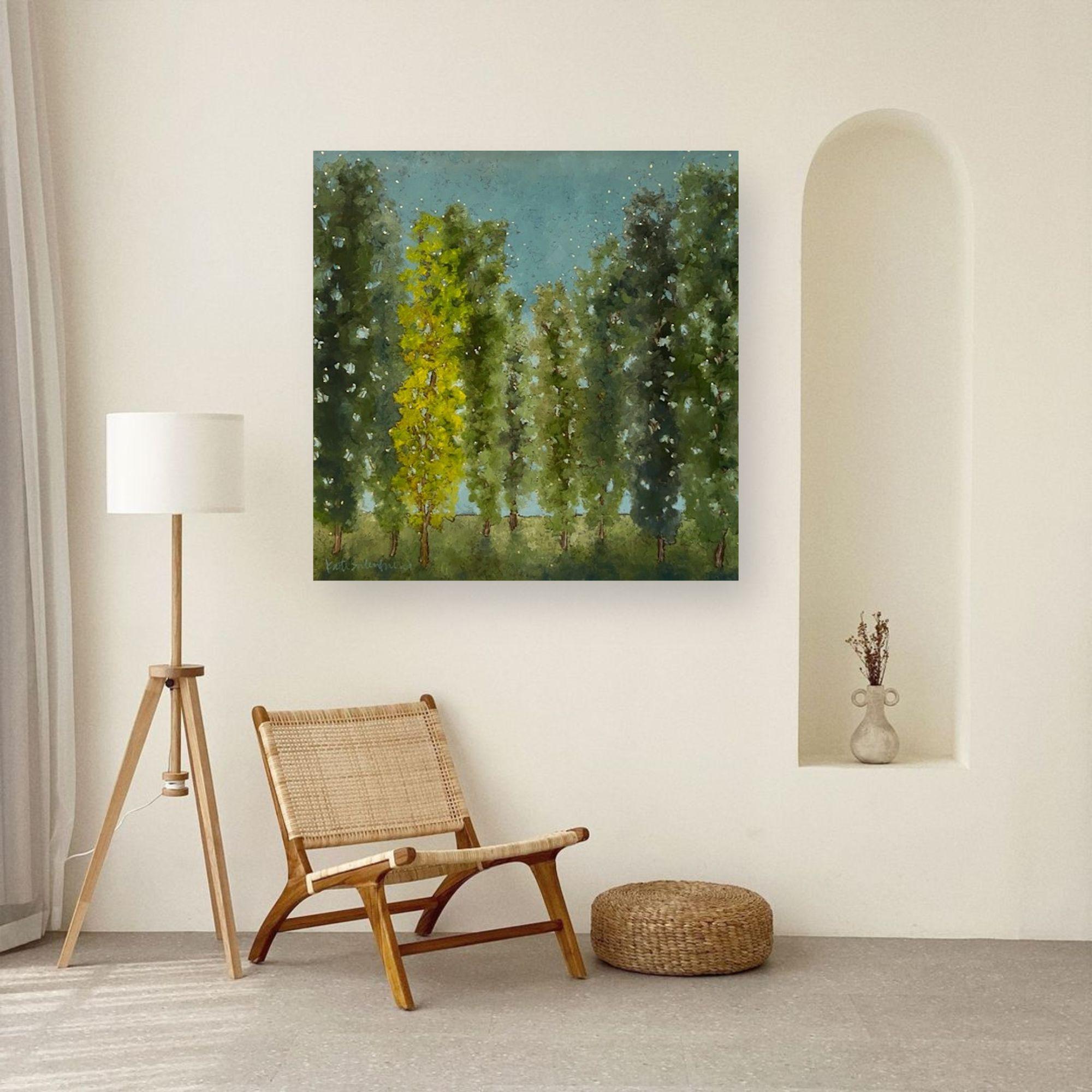 Esta excepcional obra de arte está actualmente expuesta y a la venta en la Galería de Arte Contemporáneo Signet y en Internet.

Sumérgete en el mundo etéreo de 
