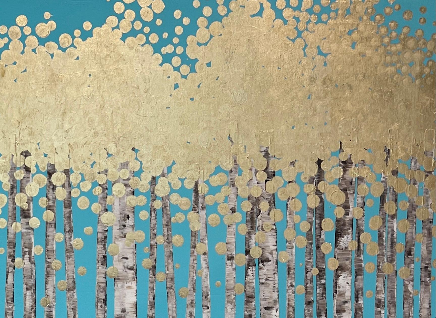 Días más luminosos 4974 - Painting Contemporáneo de Kate Salenfriend