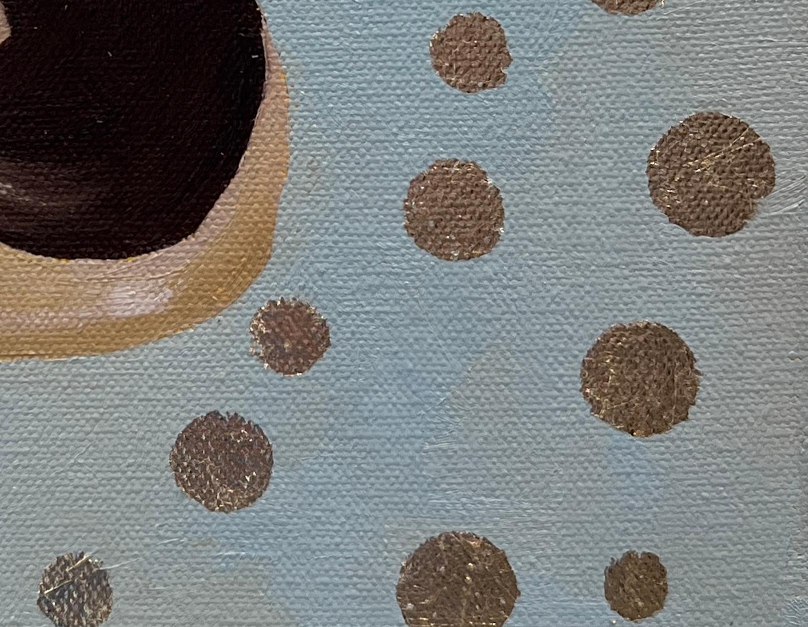 Altro 4940 - Figurative Painting Oro di Kate Salenfriend