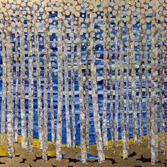 Western Light-originale moderne Landschaft abstraktes Ölgemälde-zeitgenössische Kunst