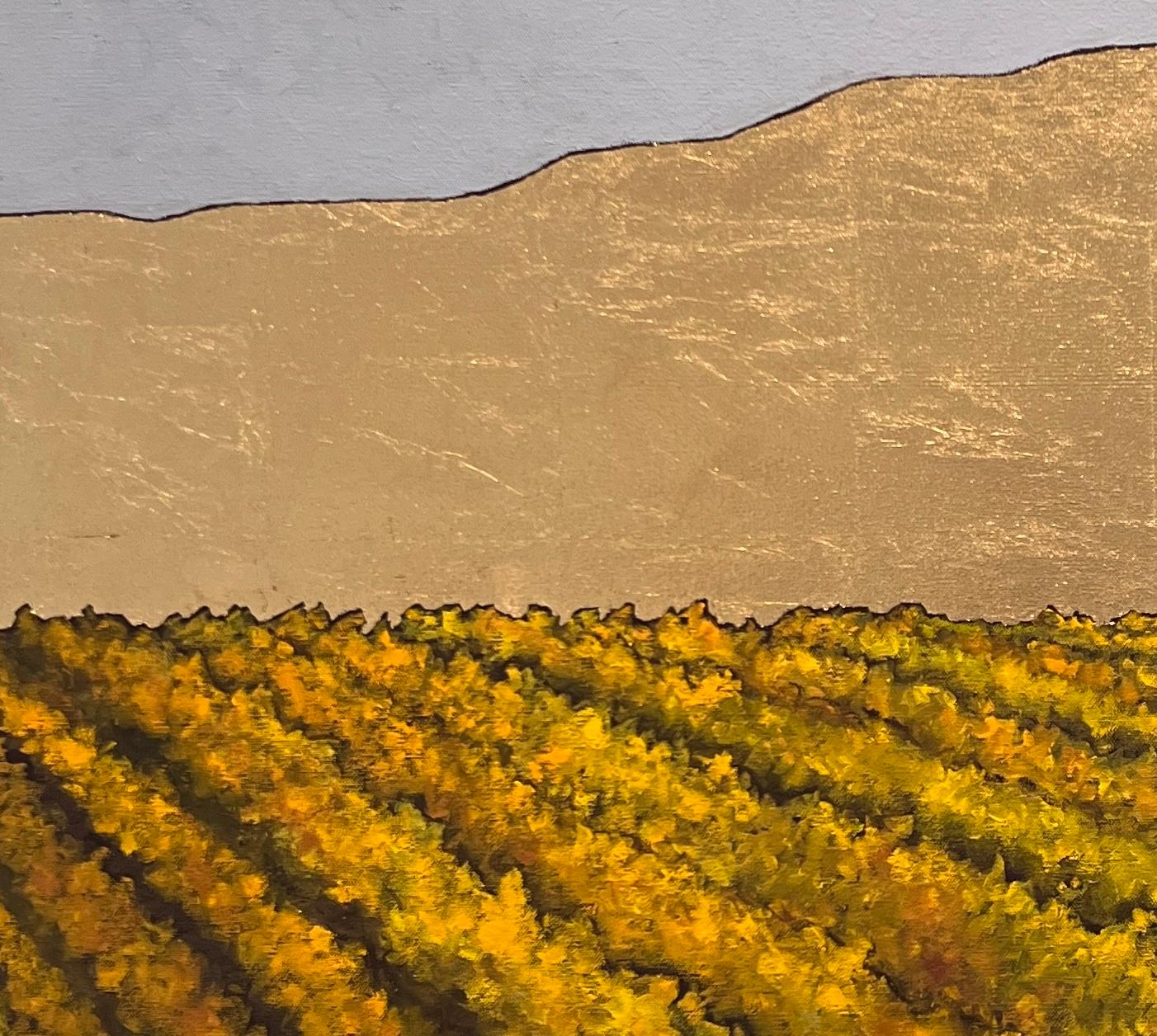 Wine Country Fall 4947 - Painting by Kate Salenfriend