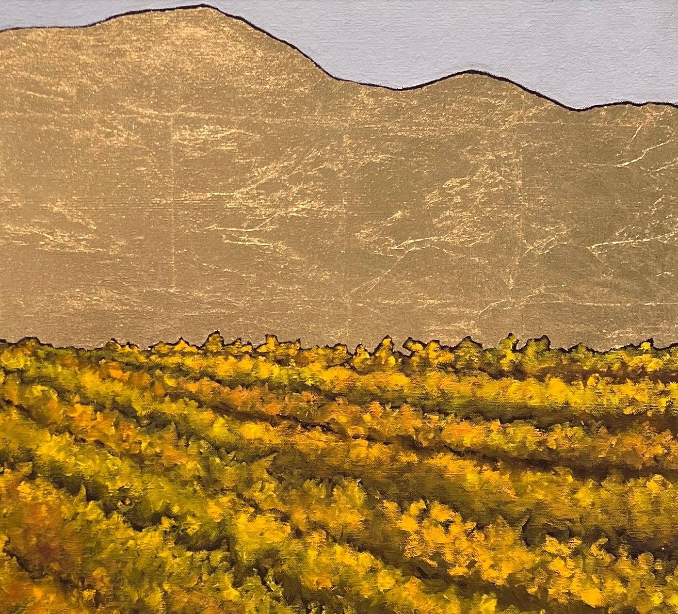 Wine Country Fall 4947 - Contemporary Painting by Kate Salenfriend