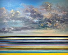 Love is a Smoke made with the fume of sighs by Kate Seaborne Oil Ocean Seascape