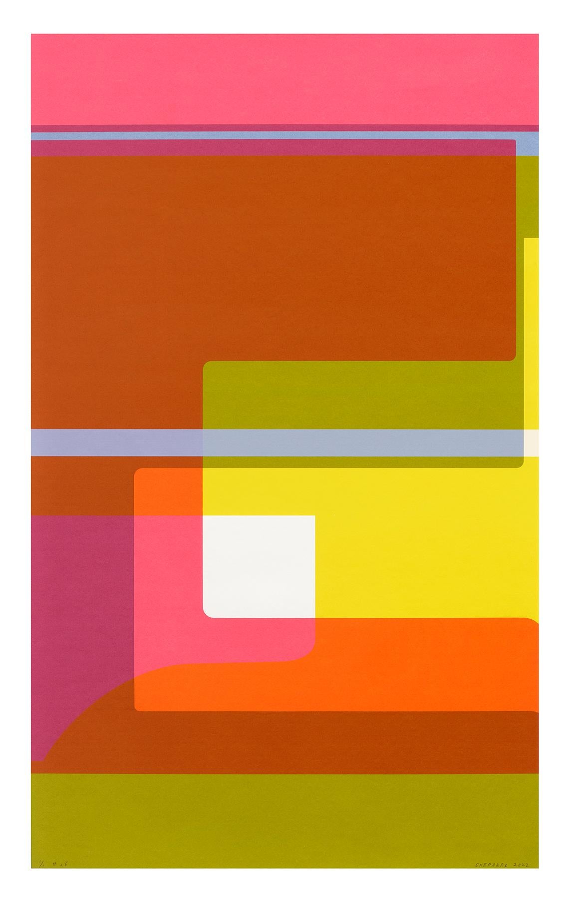 Kate Shepherd Abstract Print - Eve #26
