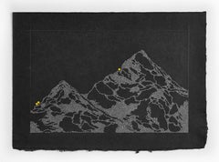 Experience in Itself Wasn't Enough, Small mountains on dark paper