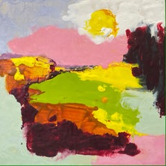 Paesaggio mattutino, pittura di paesaggio impressionista