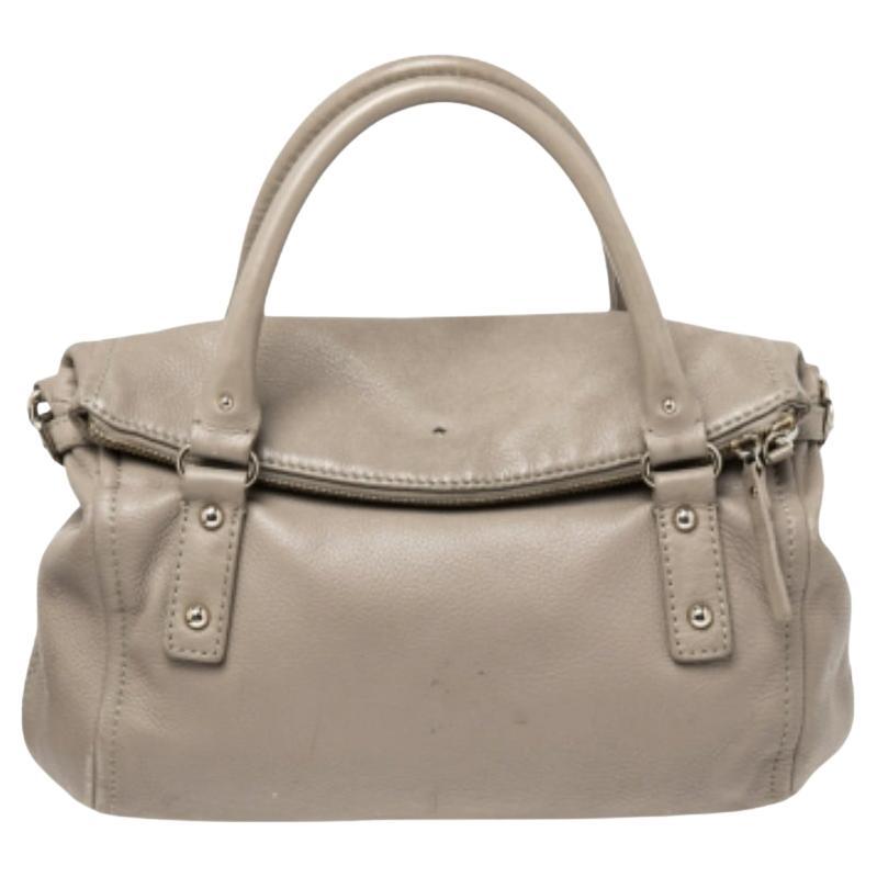 Bolso Leslie de piel Cobble Hill beige de Kate Spade