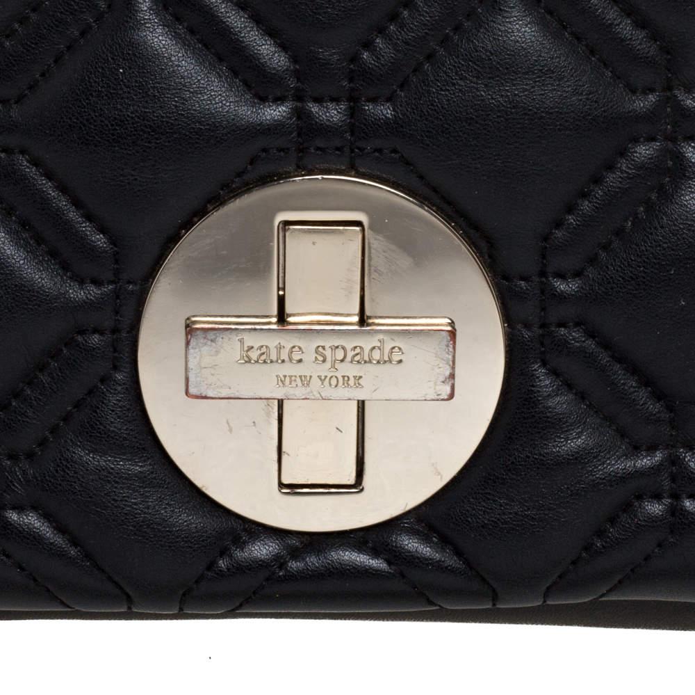 Kate Spade Black Leather Astor Court Naomi Crossbody Bag 1