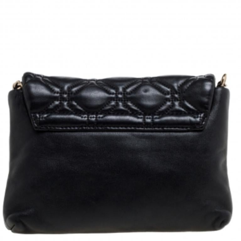 Kate Spade Black Leather Astor Court Naomi Crossbody Bag For Sale 3