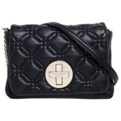Kate Spade Black Leather Astor Court Naomi Crossbody Bag