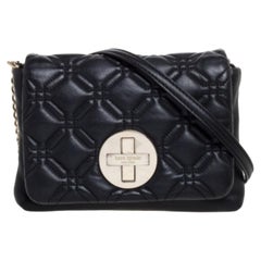 Kate Spade - Sac à bandoulière Astor Court Naomi en cuir noir