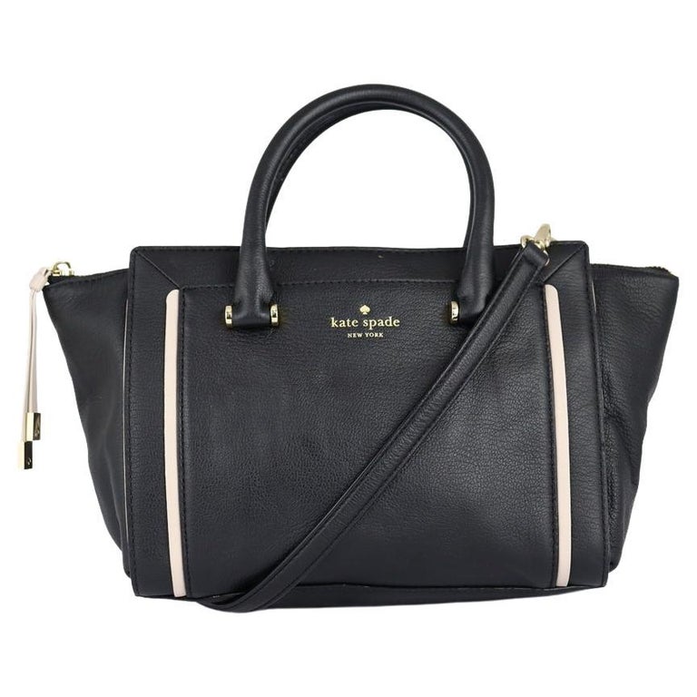 Kate Spade Black Leather Handbag For Sale at 1stDibs