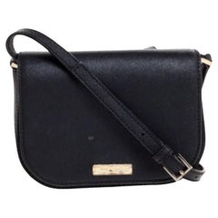Kate Spade Black Leather Nadine Crossbody Bag