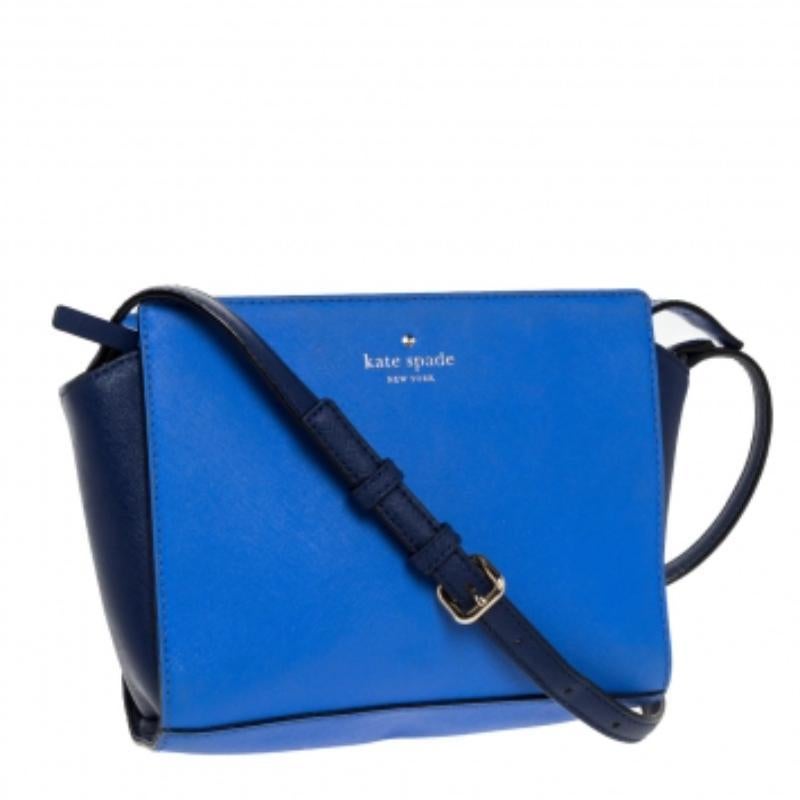Blu Kate Spade Borsa a tracolla Cedar Street in pelle blu in vendita