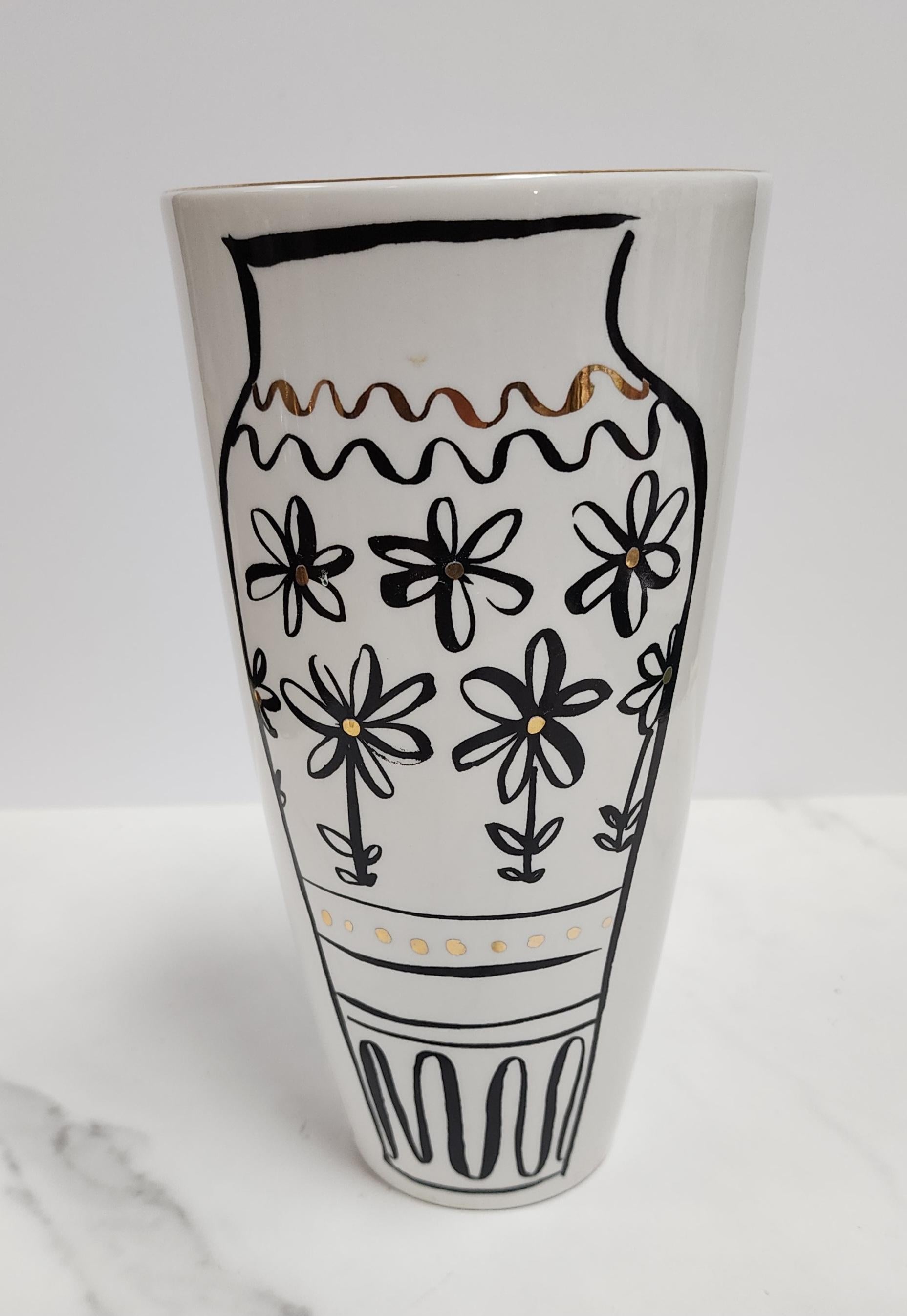 Kate Spade for Lenox Chinoiserie Vase In Good Condition For Sale In Frederick, MD