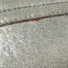 Kate Spade Grey Frosted Wool and Leather Quinn Tote