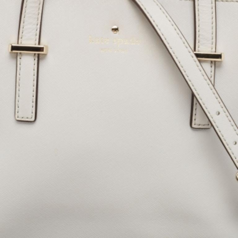 Cartera Kate Spade de piel gris Cedar Street Maise en venta 1