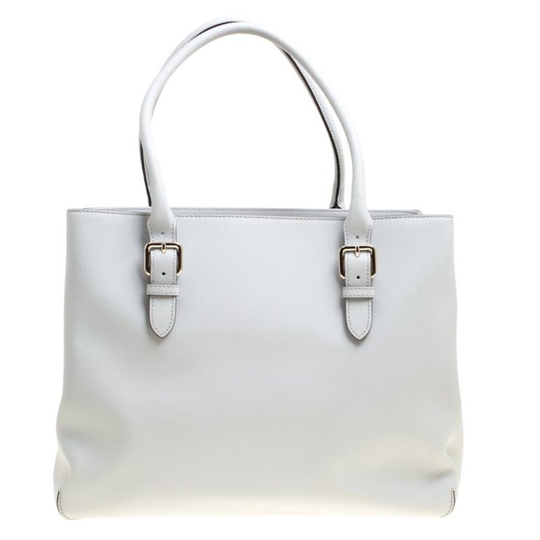 Kate Spade Grey Leather Cove Street Airel Tote For Sale at 1stDibs ...