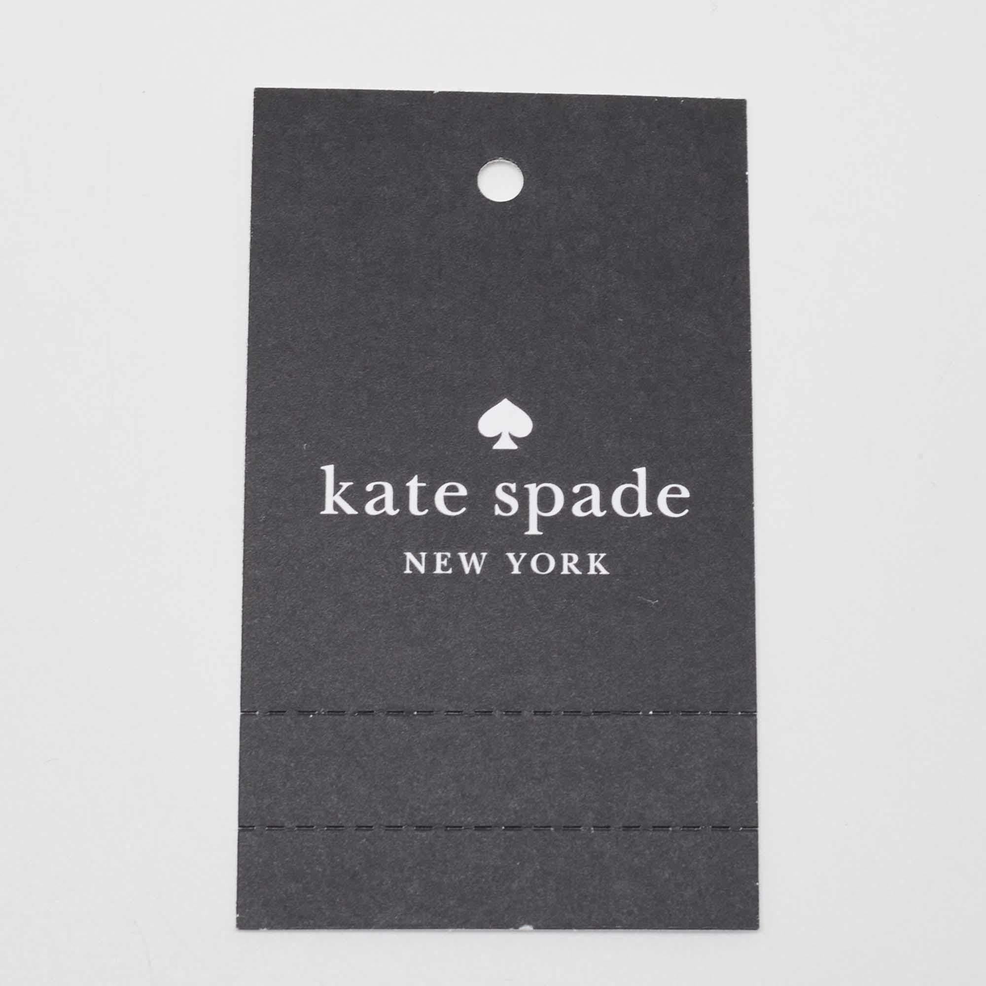 Kate Spade Light Blue Leather Reegan Trifold Wallet 4