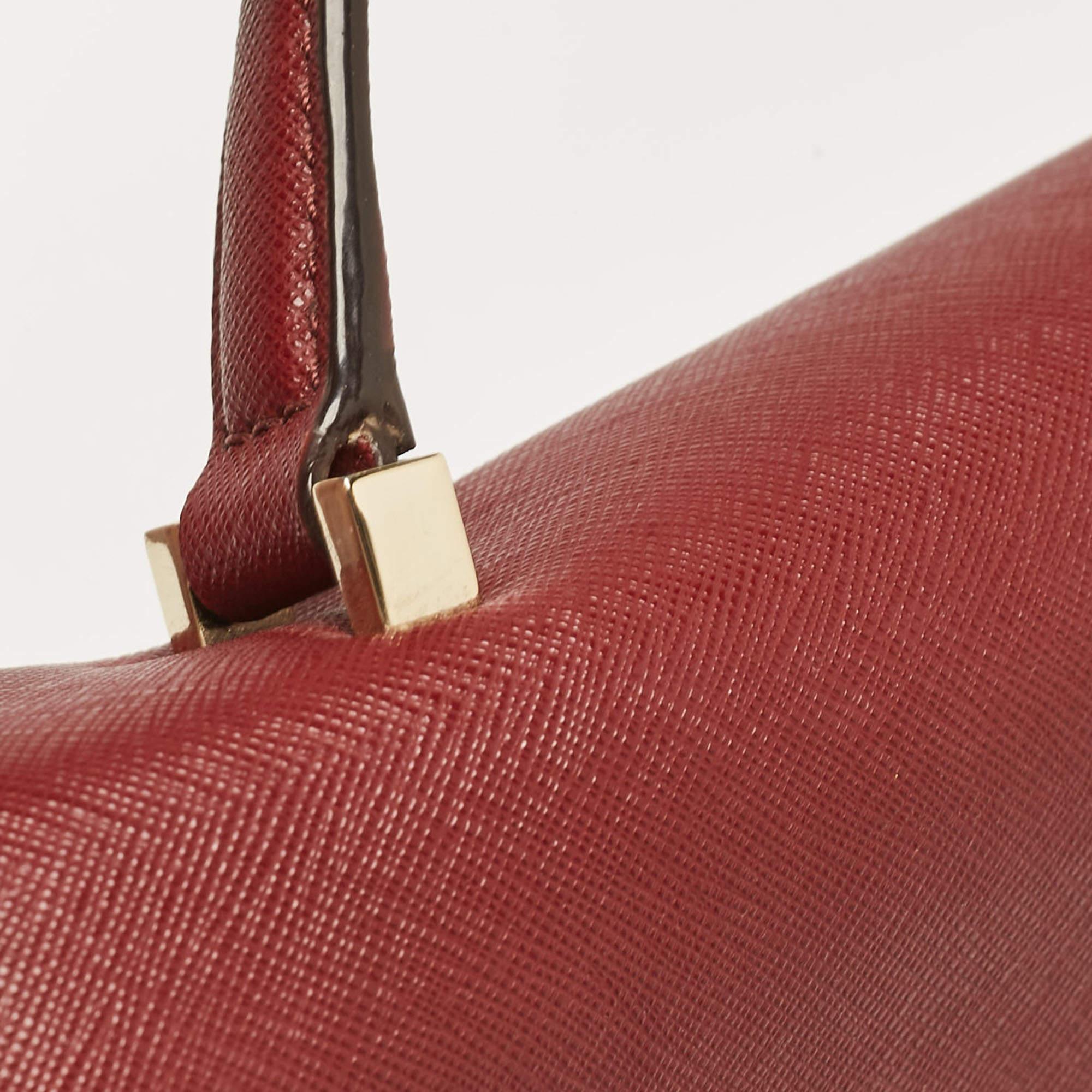 Kate Spade Sac à poignée Way Lilah en cuir marron en vente 1