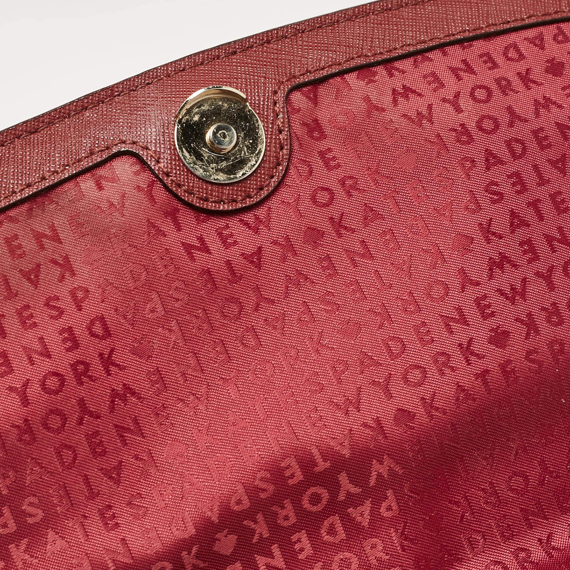 Kate Spade Sac à poignée Way Lilah en cuir marron en vente 3