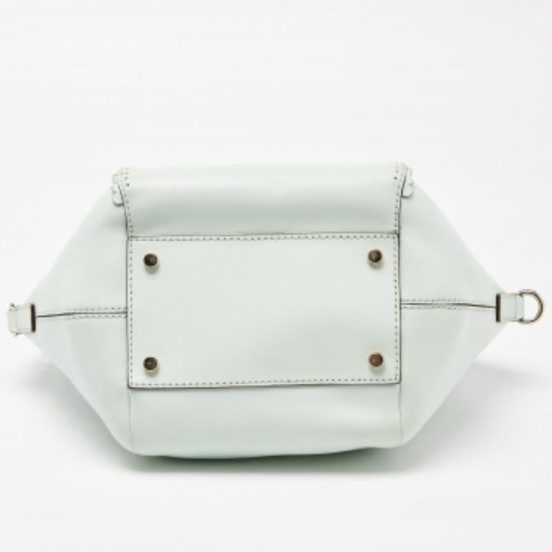 Kate Spade sacoche en cuir festonné vert menthe Pour femmes en vente