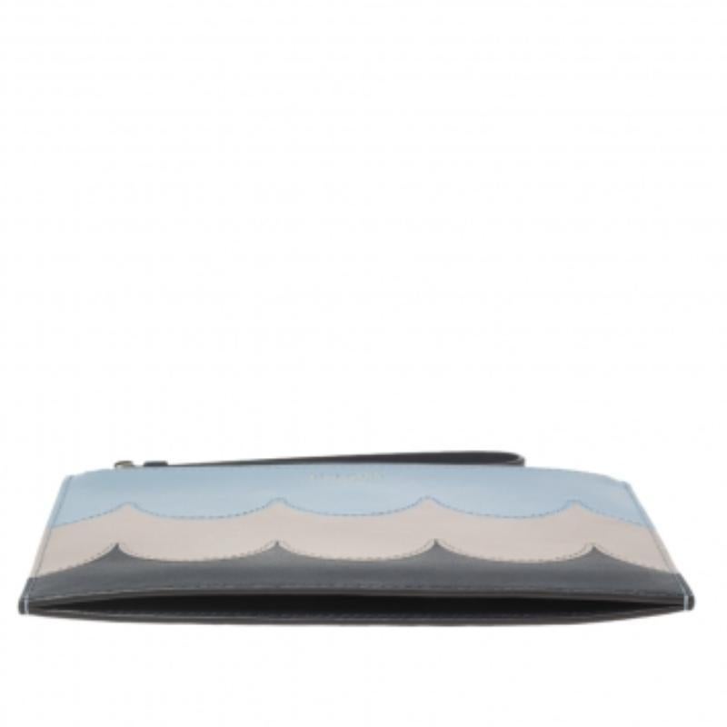 Kate Spade Multicolor Leather Intarsia Wristlet In Excellent Condition For Sale In Dubai, Al Qouz 2