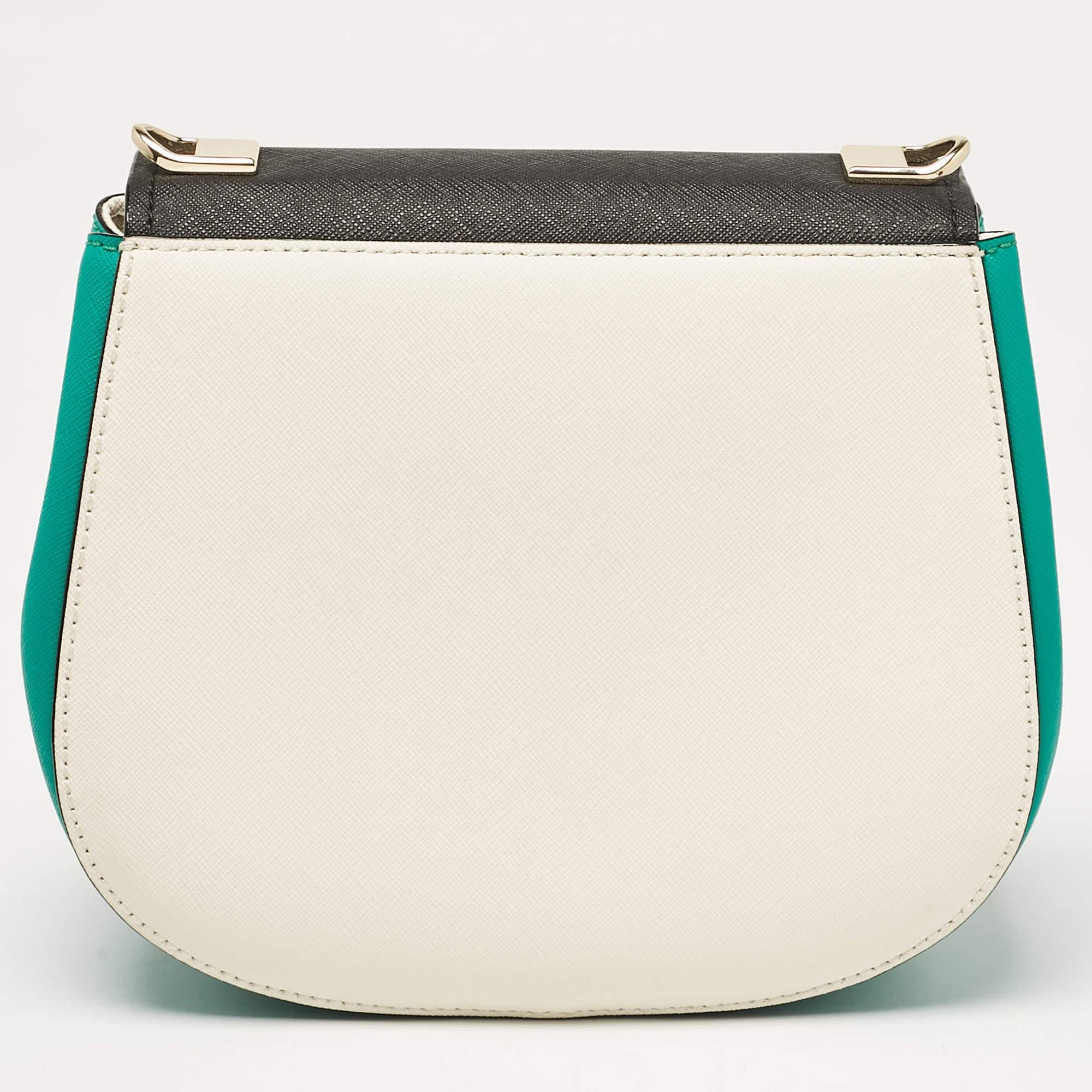 Kate Spade Multicolor Leather Small Cameron Street Byrdie Crossbody Bag In Excellent Condition In Dubai, Al Qouz 2