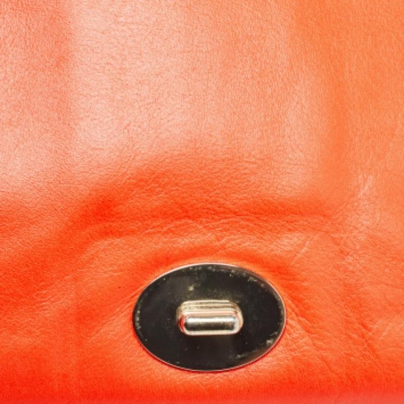 Kate Spade Hampton Road Juliana Umhängetasche aus orangefarbenem Leder im Angebot 5