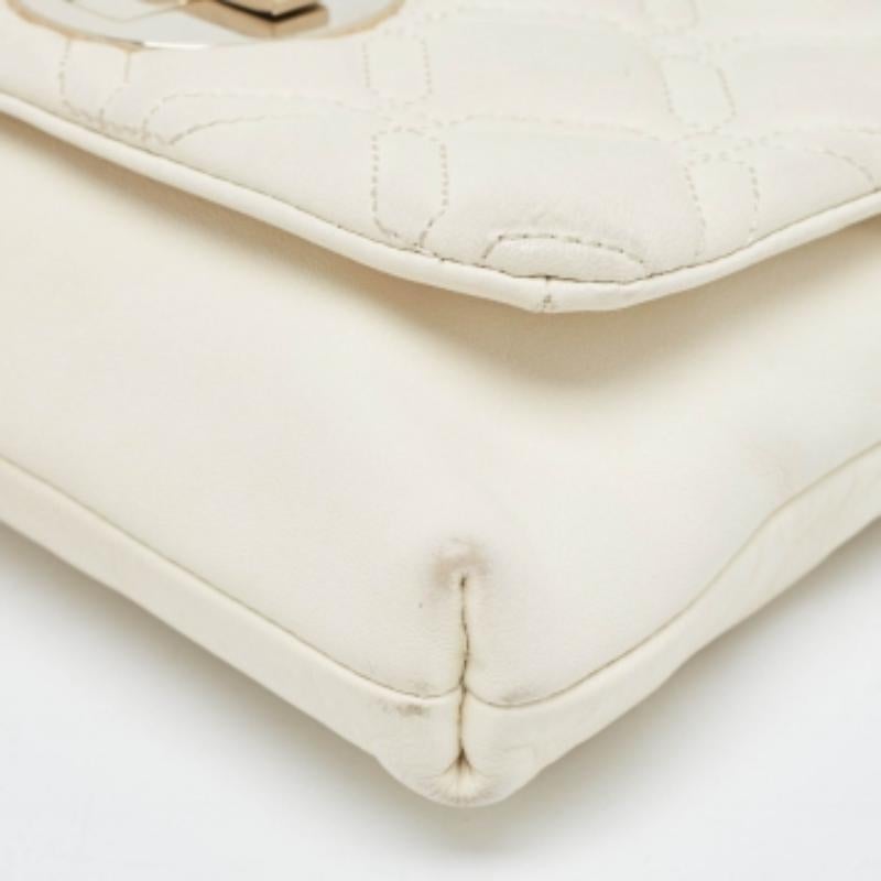 Kate Spade Astor Court Naomi Umhängetasche aus cremefarbenem weißem Leder im Angebot 3
