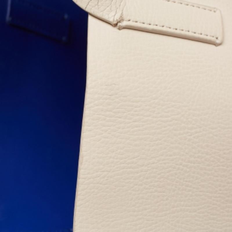 Kate Spade Foster Court Tasha Tote aus cremefarbenem Leder in Off-white im Angebot 5