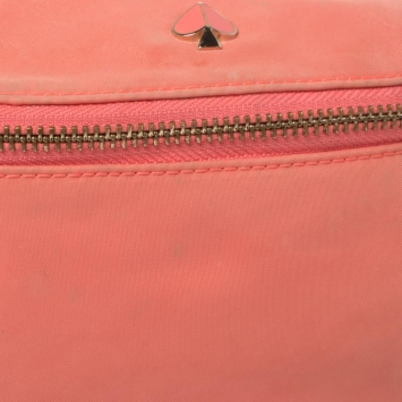 Kate Spade Orange Nylon Taylor Belt Bag For Sale 4