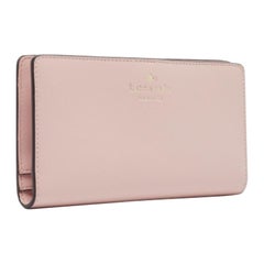 Portefeuille en cuir rose de Kate Spade
