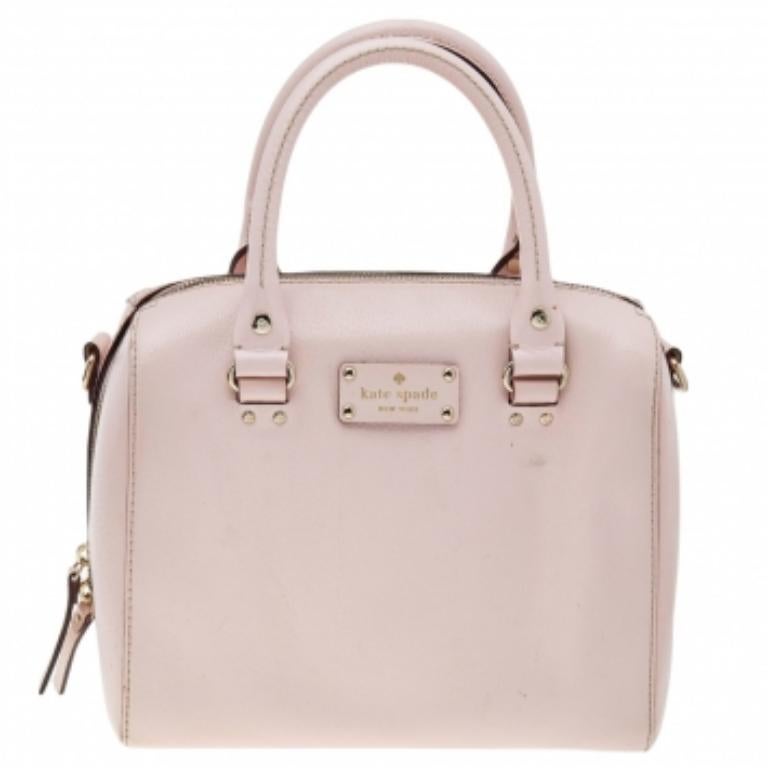 Cartera Kate Spade Wellesley Alessa de piel rosa en venta 2