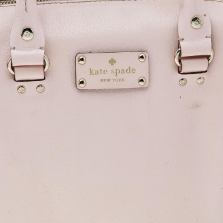 Cartera Kate Spade Wellesley Alessa de piel rosa en venta 3