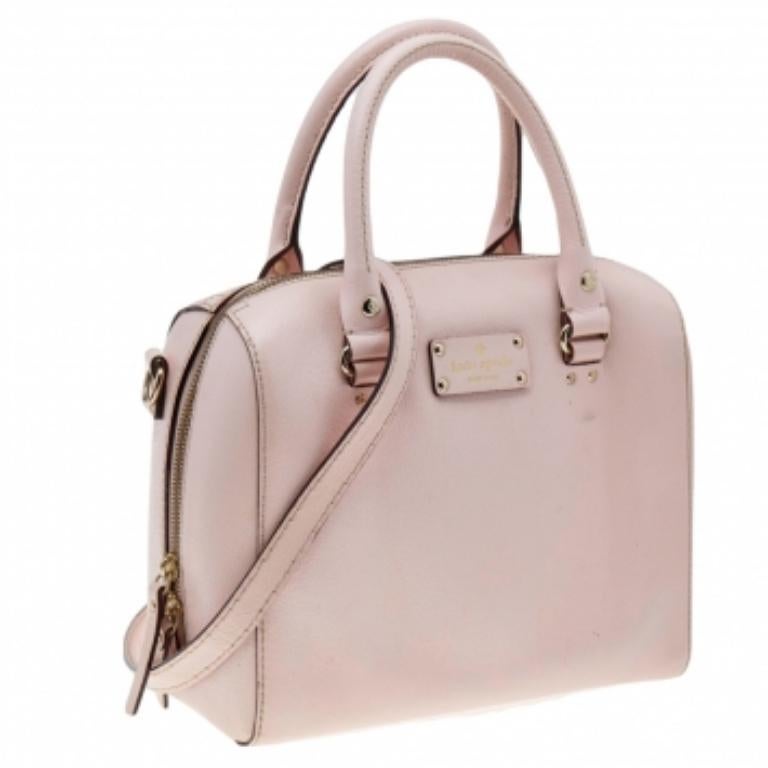 Cartera Kate Spade Wellesley Alessa de piel rosa en venta 4