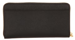 Kate Spade Women zip around wallet Cameron street lacey tusk/black